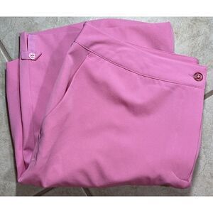 EP Pro Shorts Womens 12 Pink Chino Golf Stretch High‎ Rise Golfer Active Outdoor